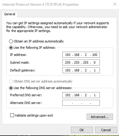 Bilgisayara IP Adresi Verme